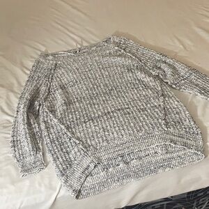 Free people Women's blue and white  Sweater